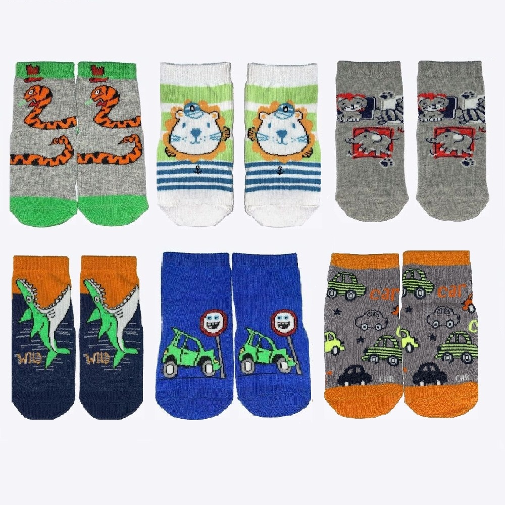 07742507-40 Носки с тормозами для мальчика в ассортименте (1 пара), все фото 2