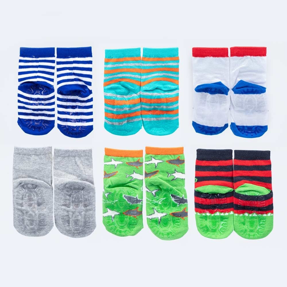 07742507-40 Носки с тормозами для мальчика в ассортименте (1 пара), все фото 3
