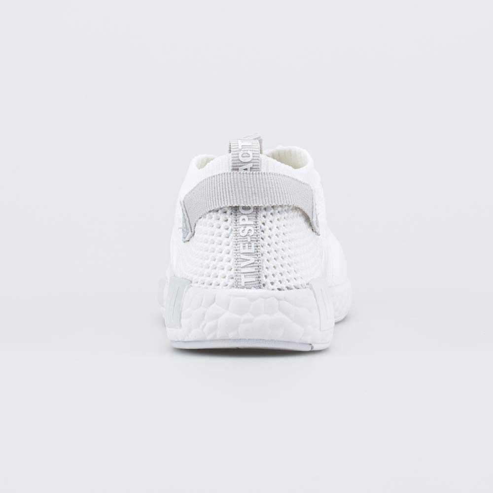 741086-11 Белые текстильные кроссовки, все фото 5
