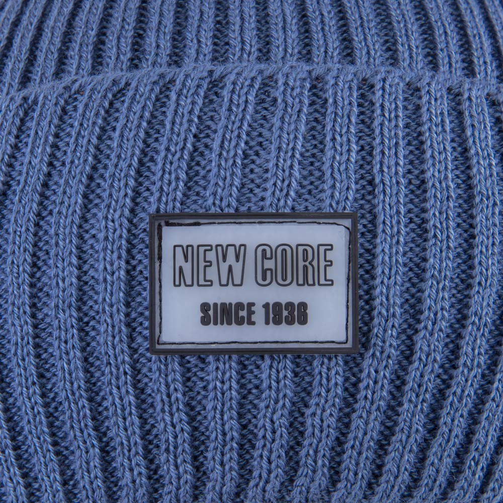 07811926-40 Шапка и снуд для мальчика синий, все фото 3