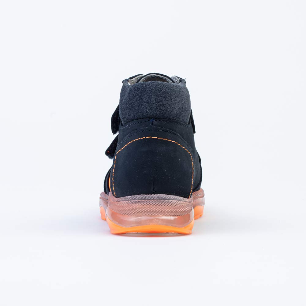 352269-26 Кожаные ботинки Оранжевая молния, все фото 5