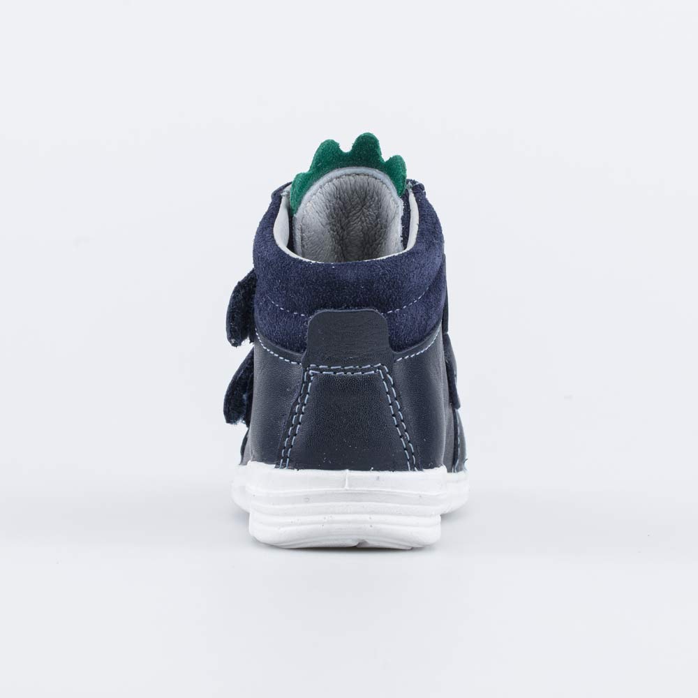 152303-23 Кожаные ботинки на липучках Динозавр, все фото 5