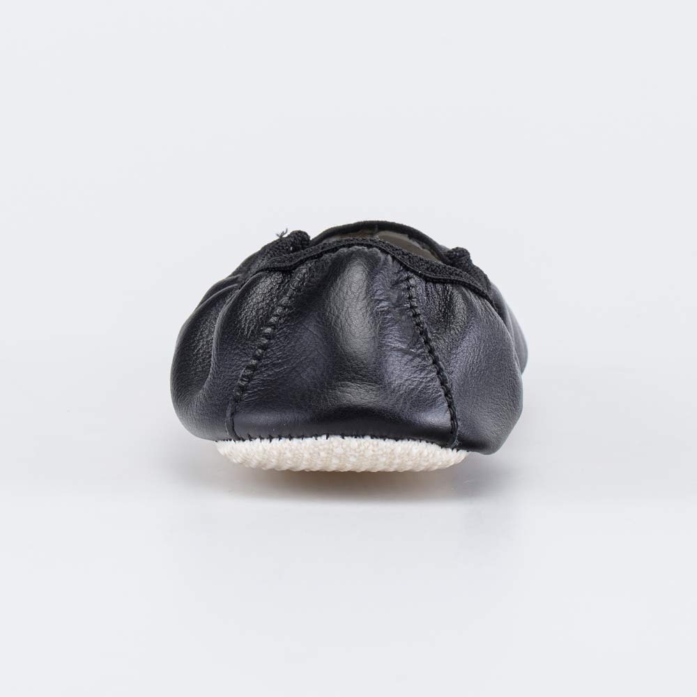 612005-02 Кожаные чешки детские белые, все фото 5