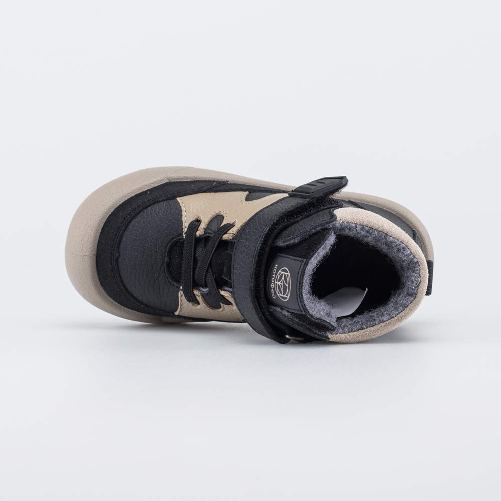 152403-33 Утепленные кожаные ботинки для мальчика , все фото 4