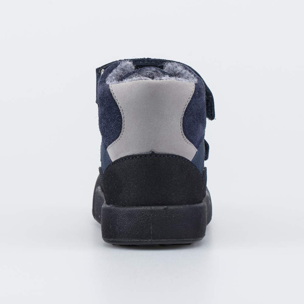 152404-32 Кожаные ботинки утепленные для мальчика, все фото 5