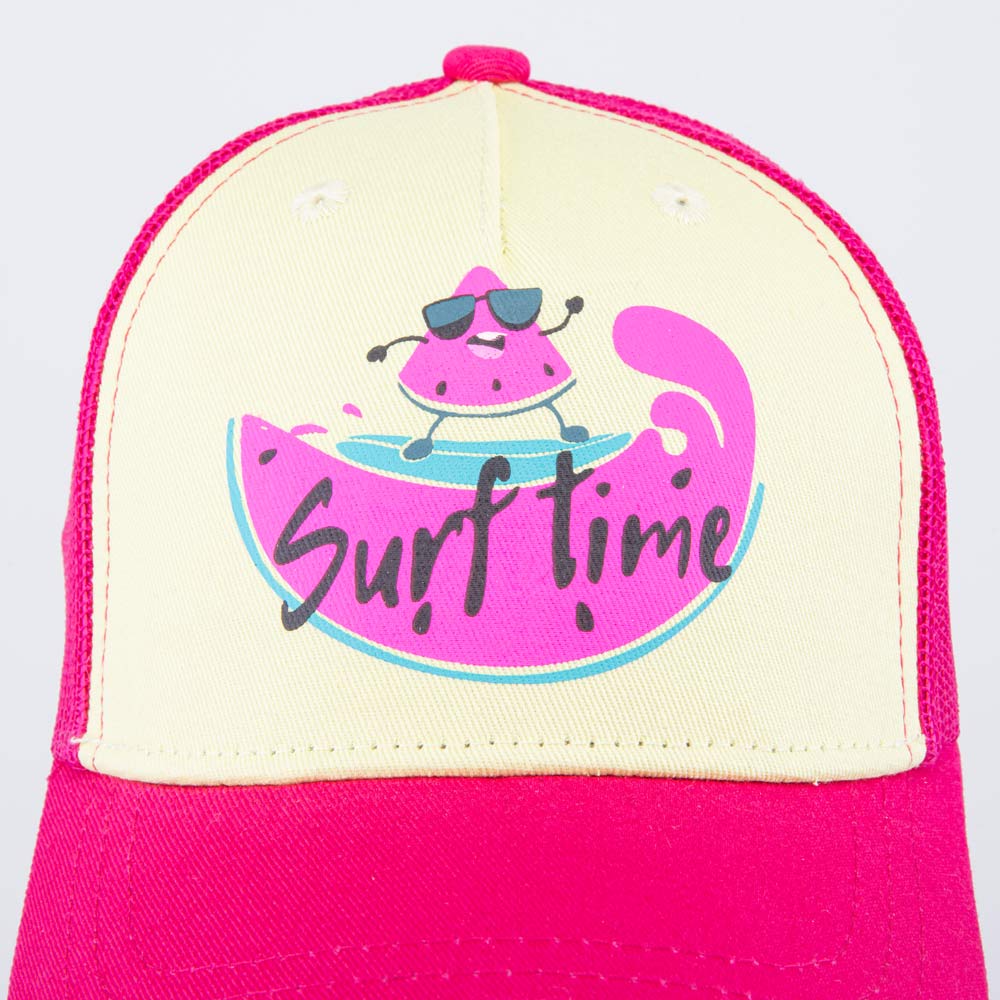 07809074-40 Кепка-бейсболка с сеткой для девочки Время серфинга, все фото 4