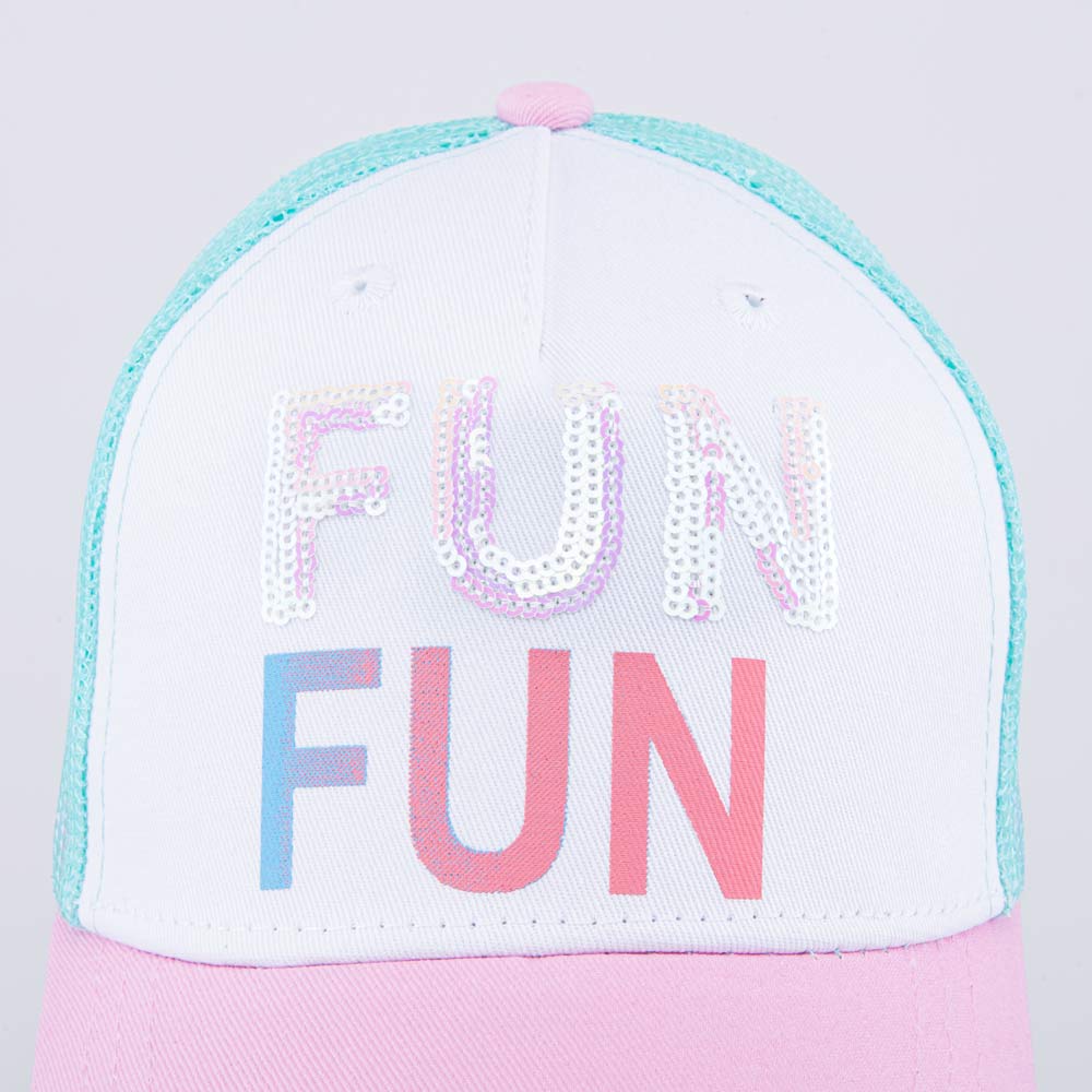 07809079-41 Кепка-бейсболка с сеткой для девочки, все фото 5