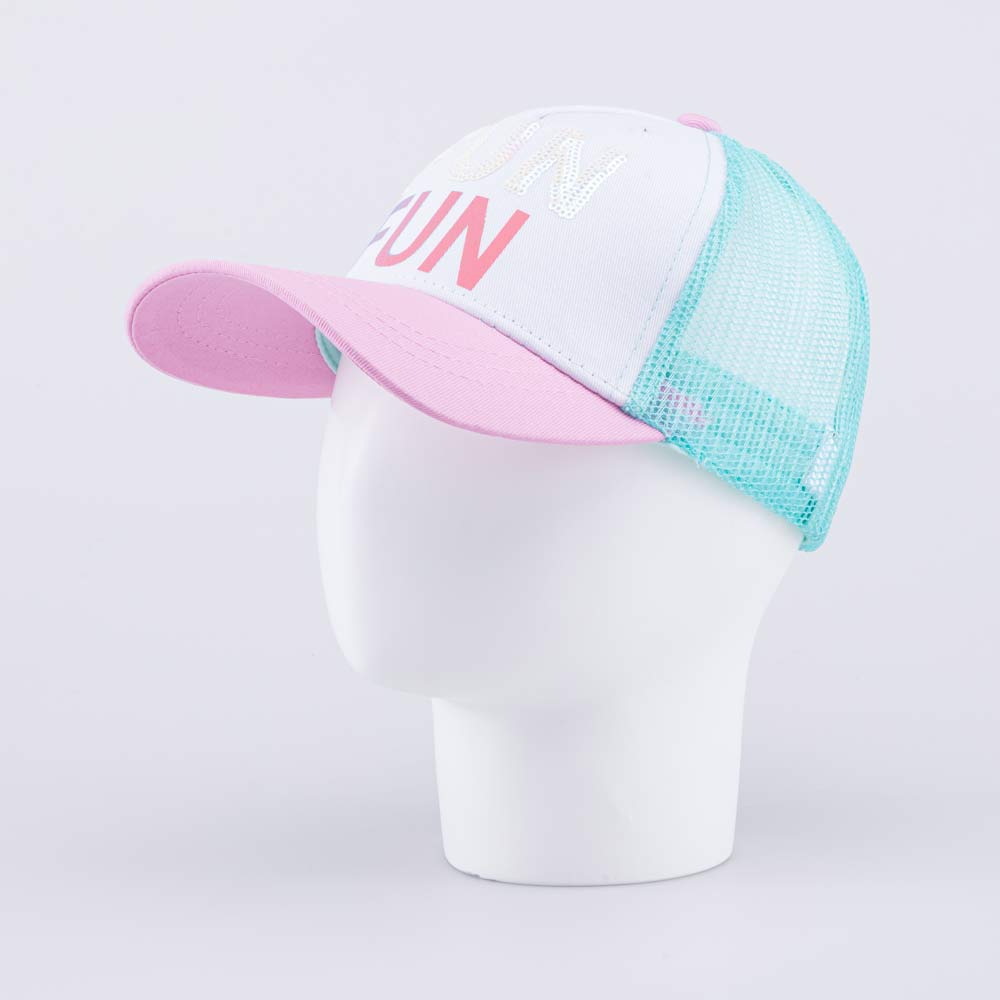 07809079-41 Кепка-бейсболка с сеткой для девочки, все фото 2