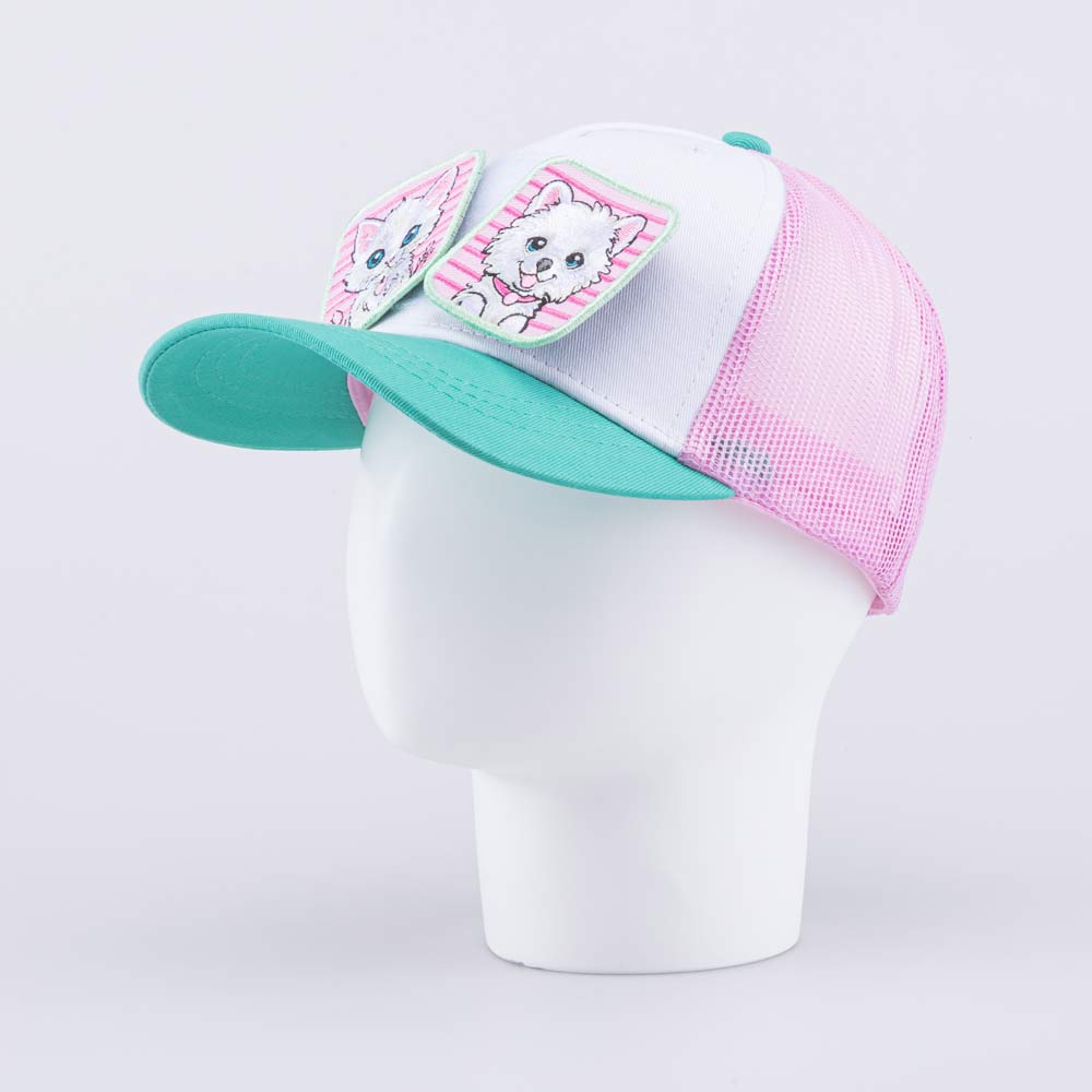 07809082-40 Кепка-бейсболка с сеткой для девочки Домашние питомцы, все фото 2