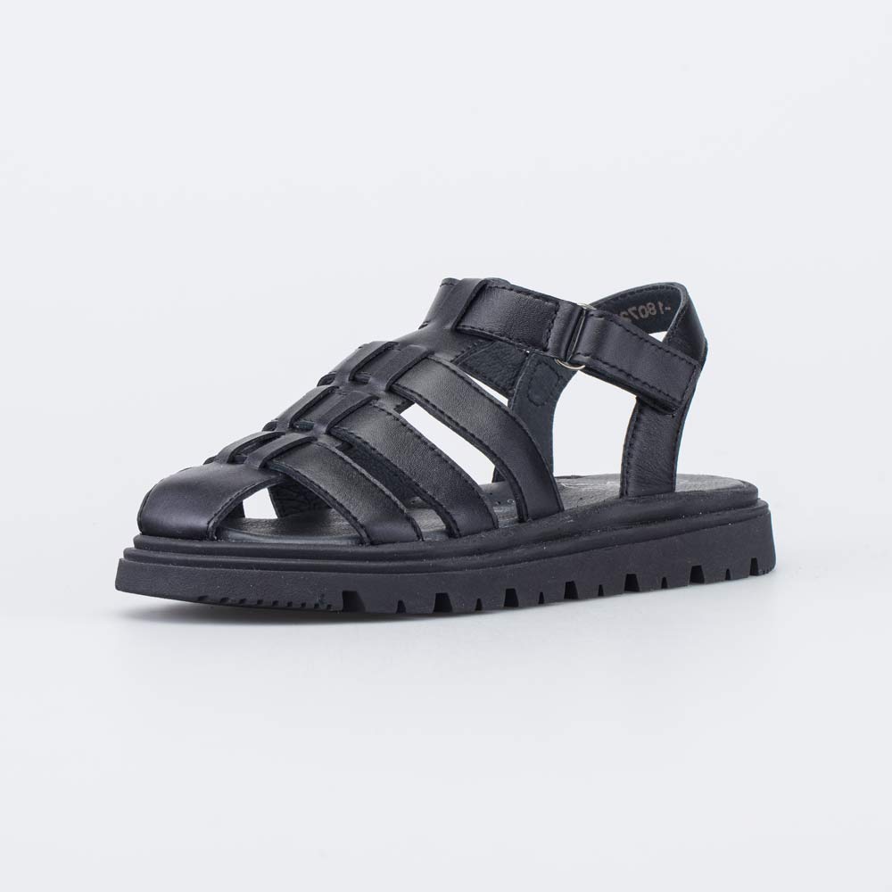 722044-22 Кожаные босоножки на липучке, все фото 1