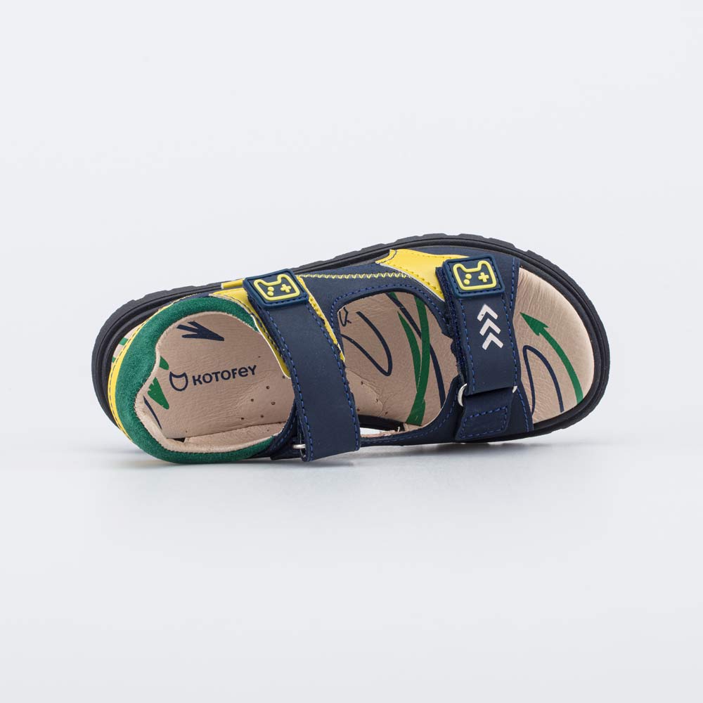 722045-21 Кожаные сандалии для мальчика, все фото 3