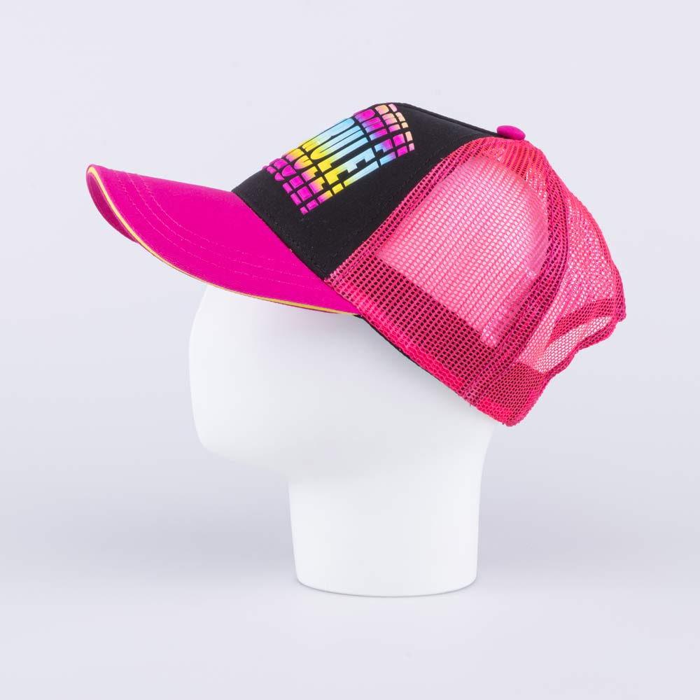 07811754-40 Кепка-бейсболка с сеткой розовый, все фото 2