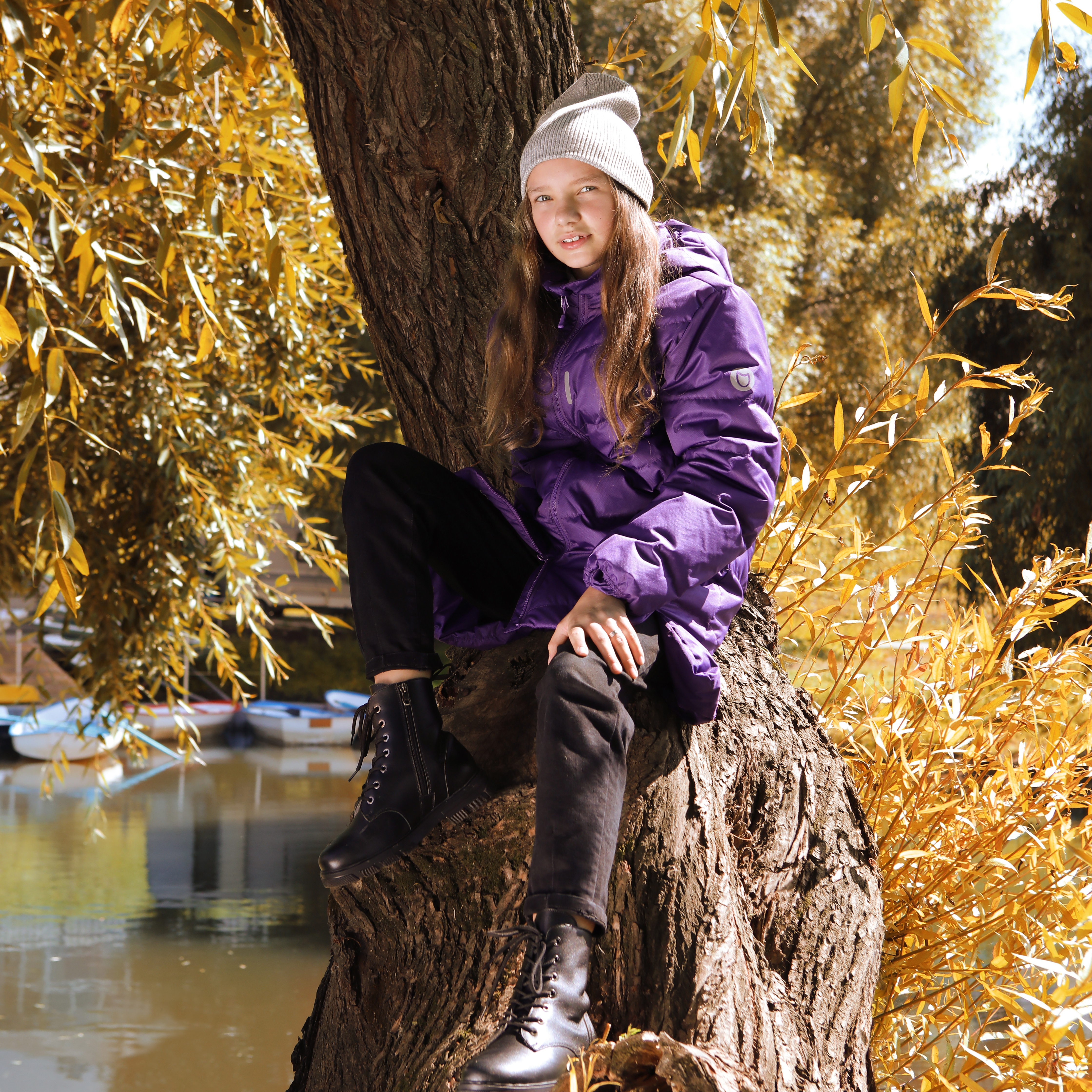 07858027-40 Пальто демисезонное баклажан, все фото 8