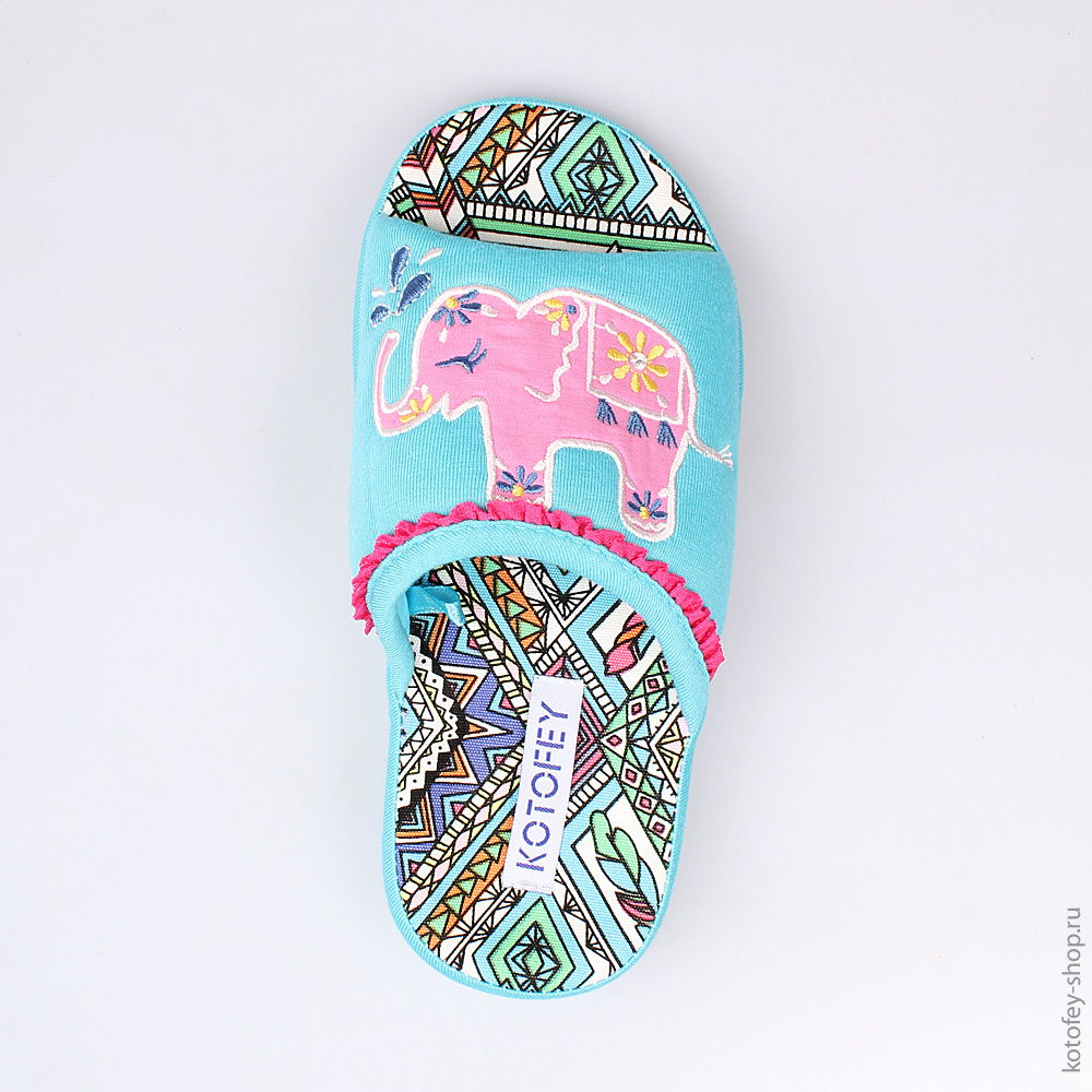 531029-11 Тапочки голубые, все фото 4