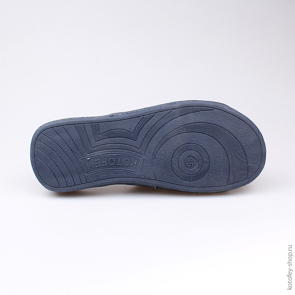 731012-11 Тапочки синие, все фото 3