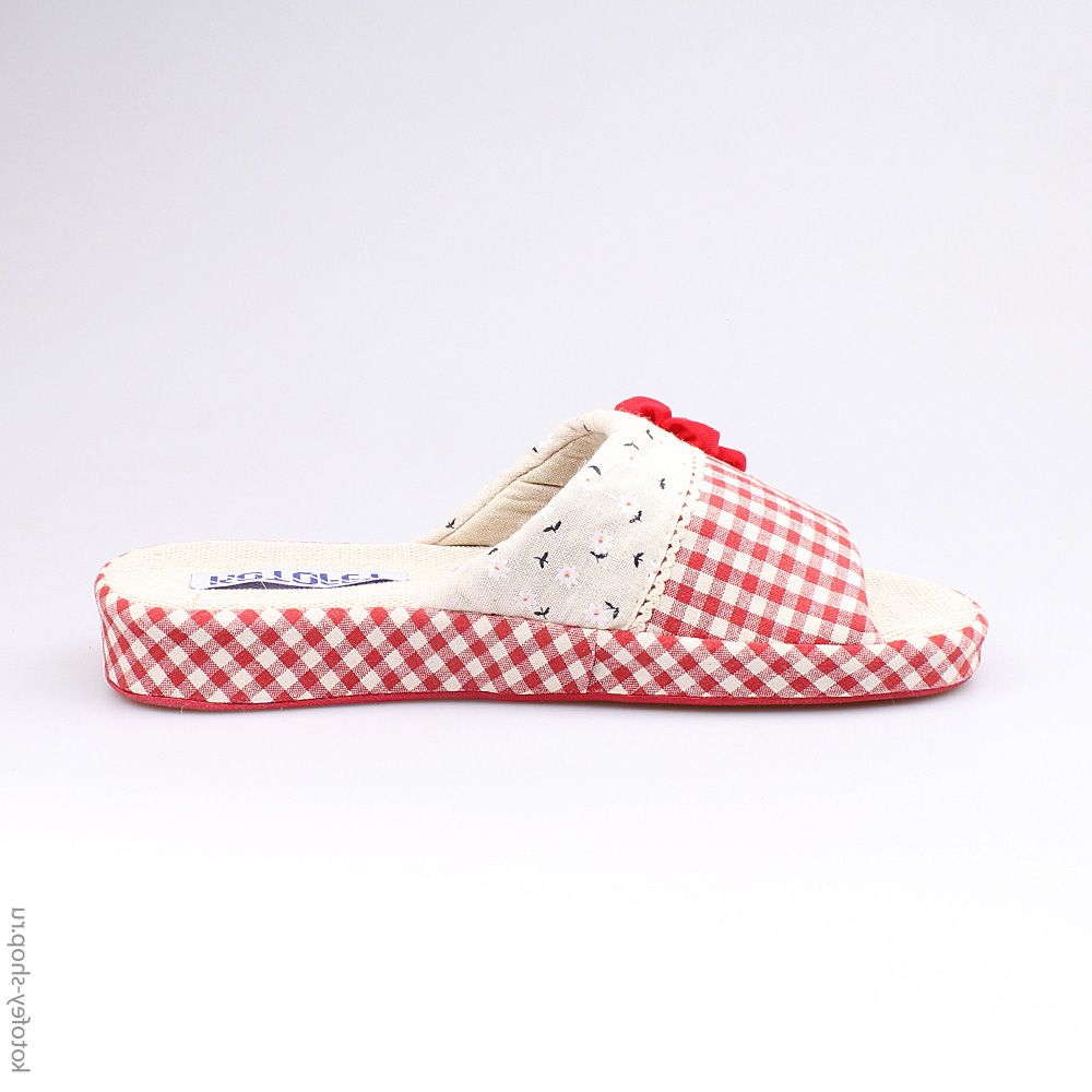 731014-11 Тапочки красные, все фото 2