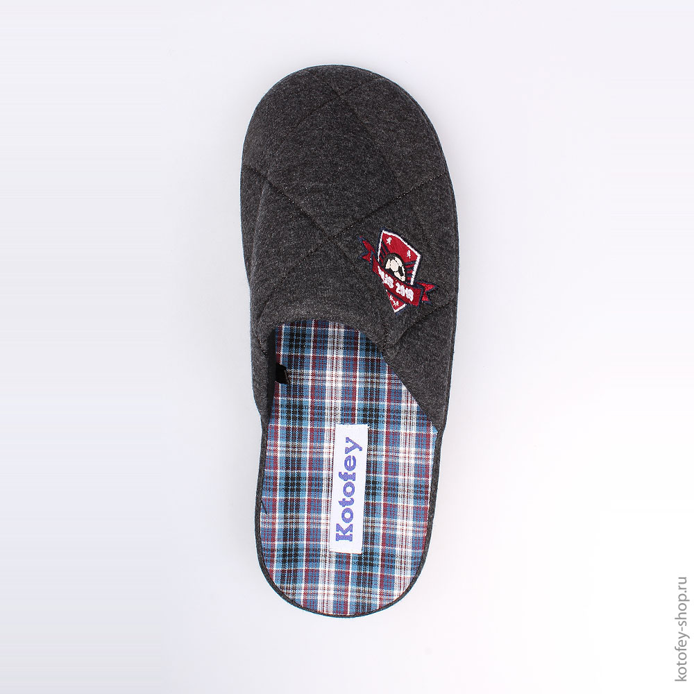 731016-11 Тапочки серые, все фото 4