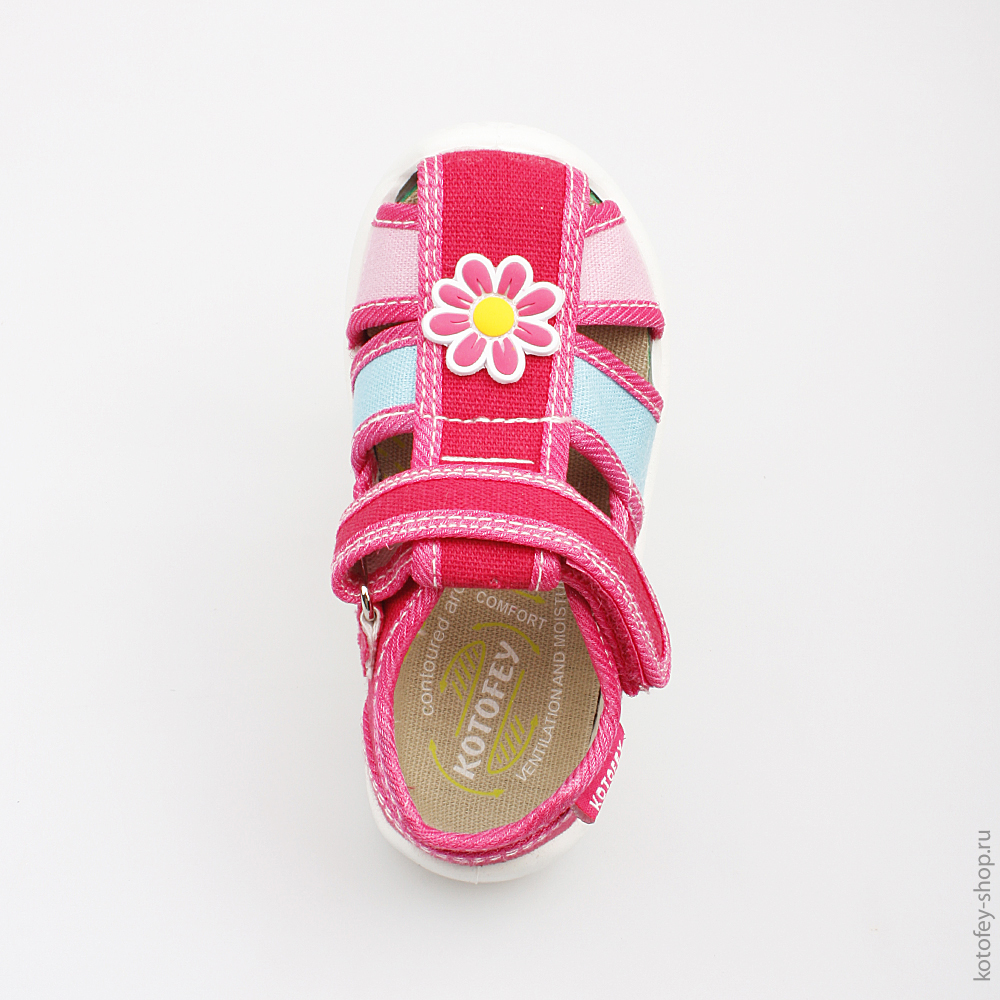 121015-11 Босоножки текстильные, все фото 4