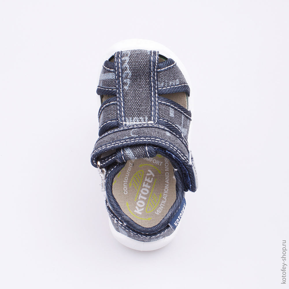 121018-11 Сандалии текстильные, все фото 4