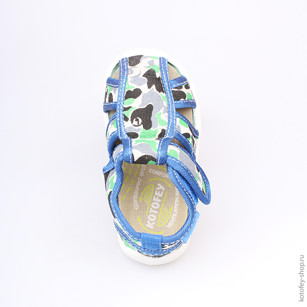 121024-11 Сандалии текстильные, все фото 4