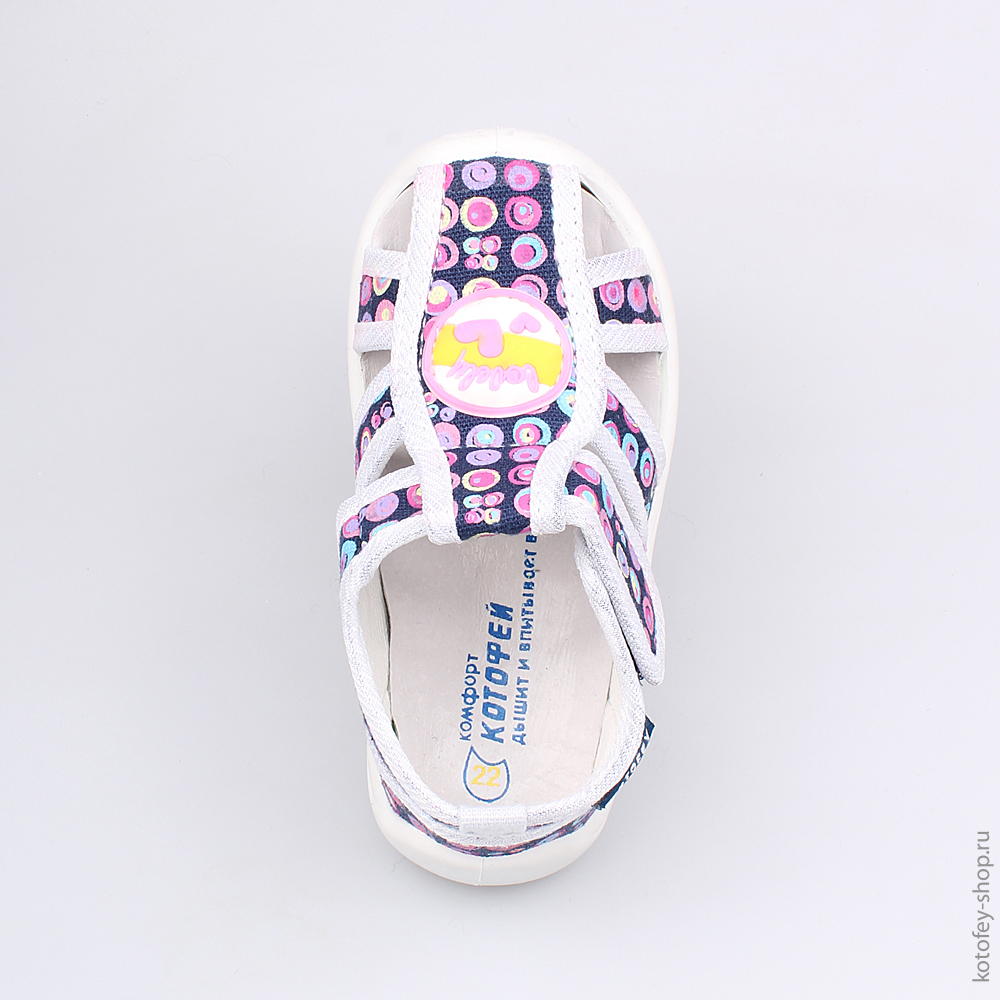 121034-12 Босоножки текстильные, все фото 4