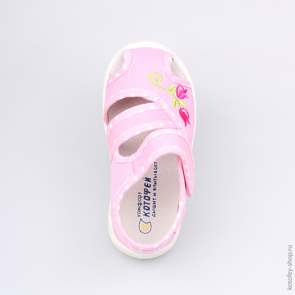 121035-11 Босоножки текстильные, все фото 4