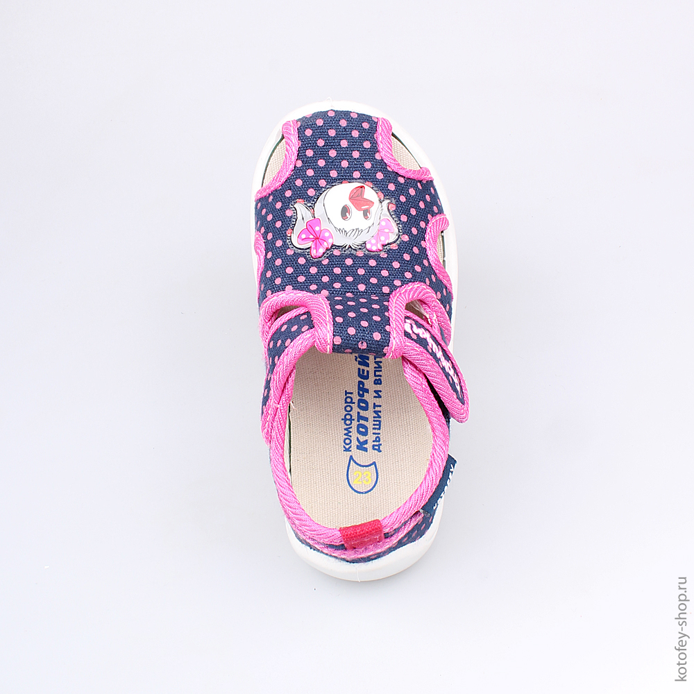 121039-14 Босоножки текстильные, все фото 4