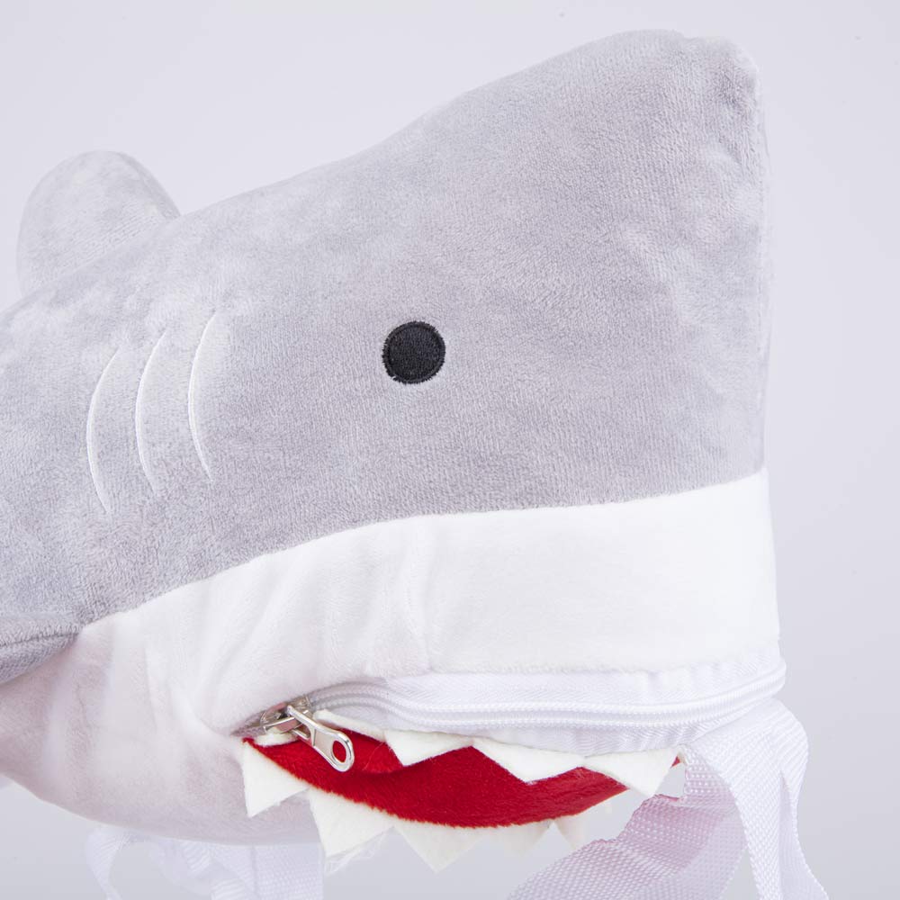 02710321-40 Плюшевый рюкзак-игрушка Акула, все фото 3