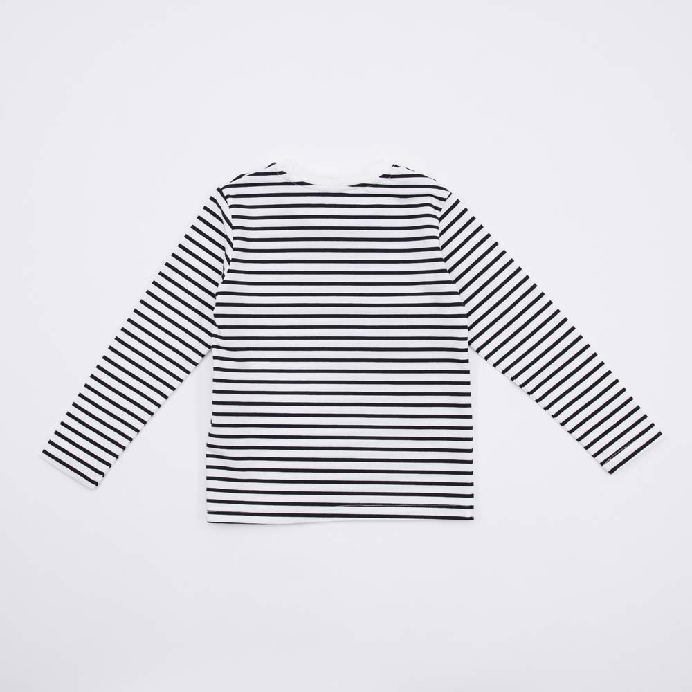 07702030-40 Лонгслив детский бежевый + черный, все фото 2