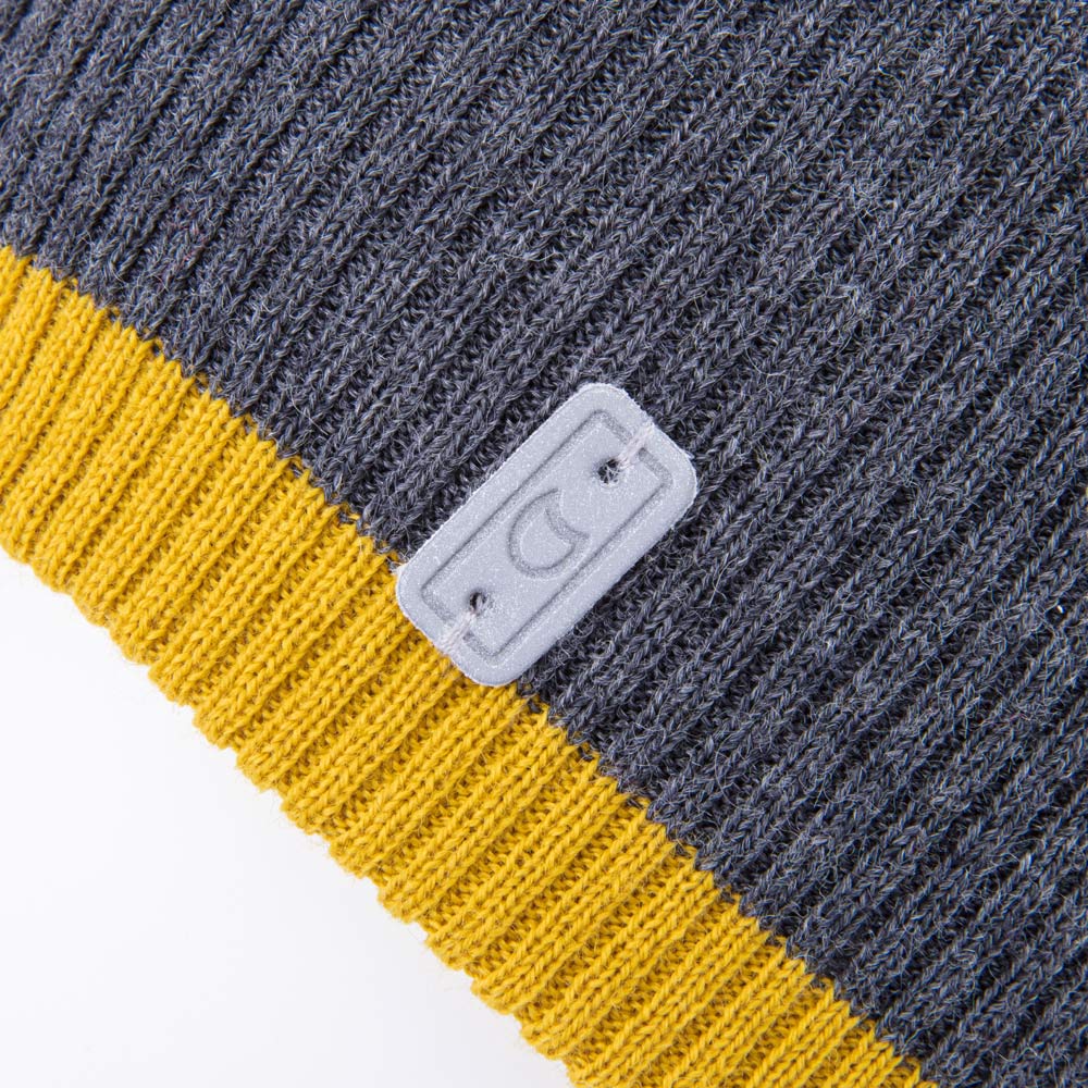 07711381-40 Шапка для мальчика серый, все фото 3