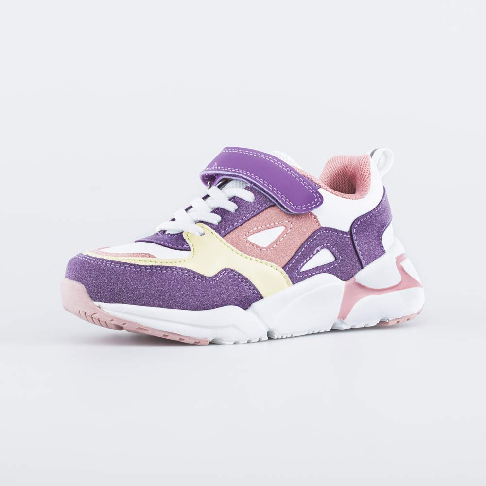 344284-73 Фиолетовые кроссовки Контраст , все фото 1