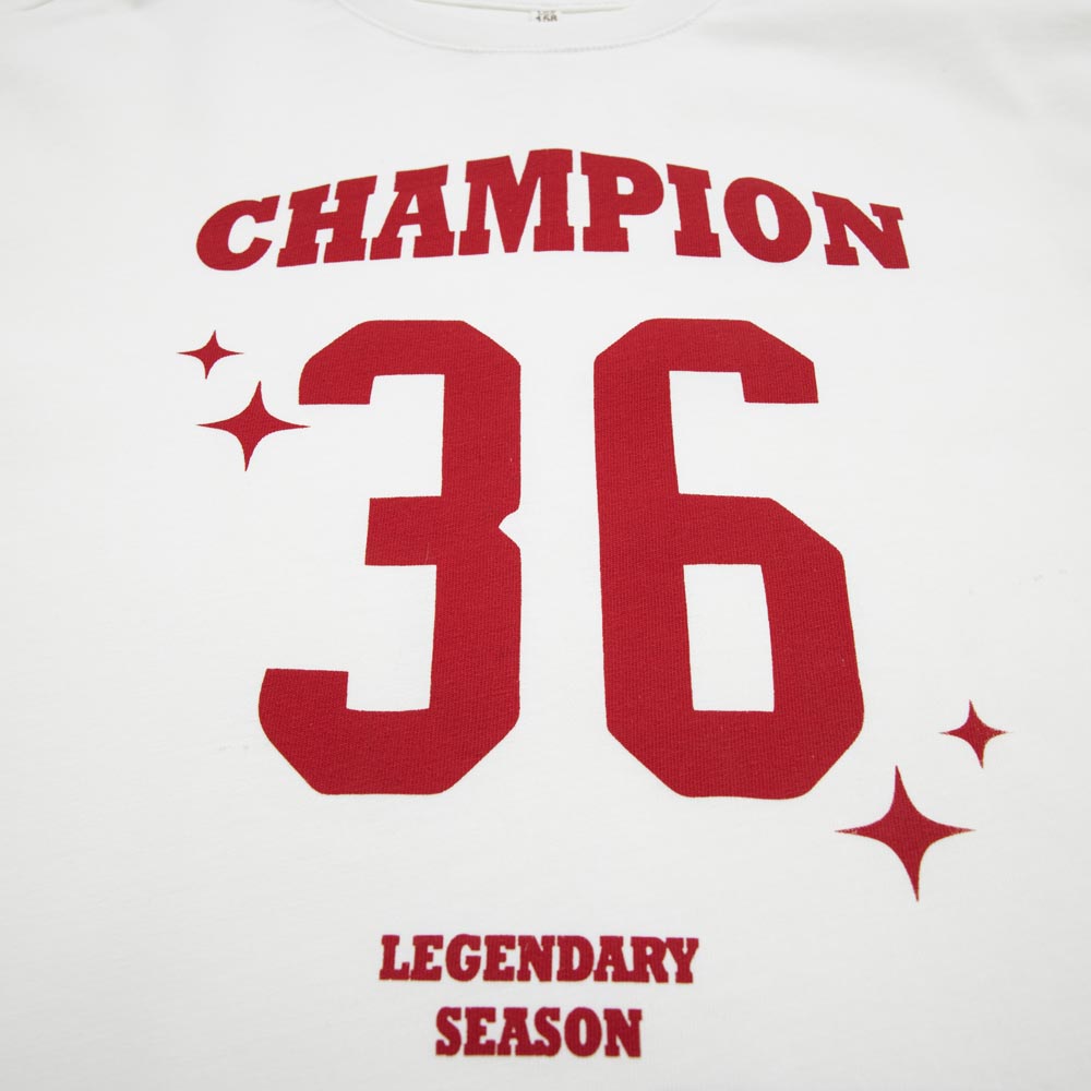 07802087-40 Белая футболка в спортивном стиле, все фото 3