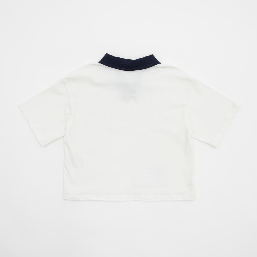 07802088-40 Белая футболка в спортивном стиле, все фото 2