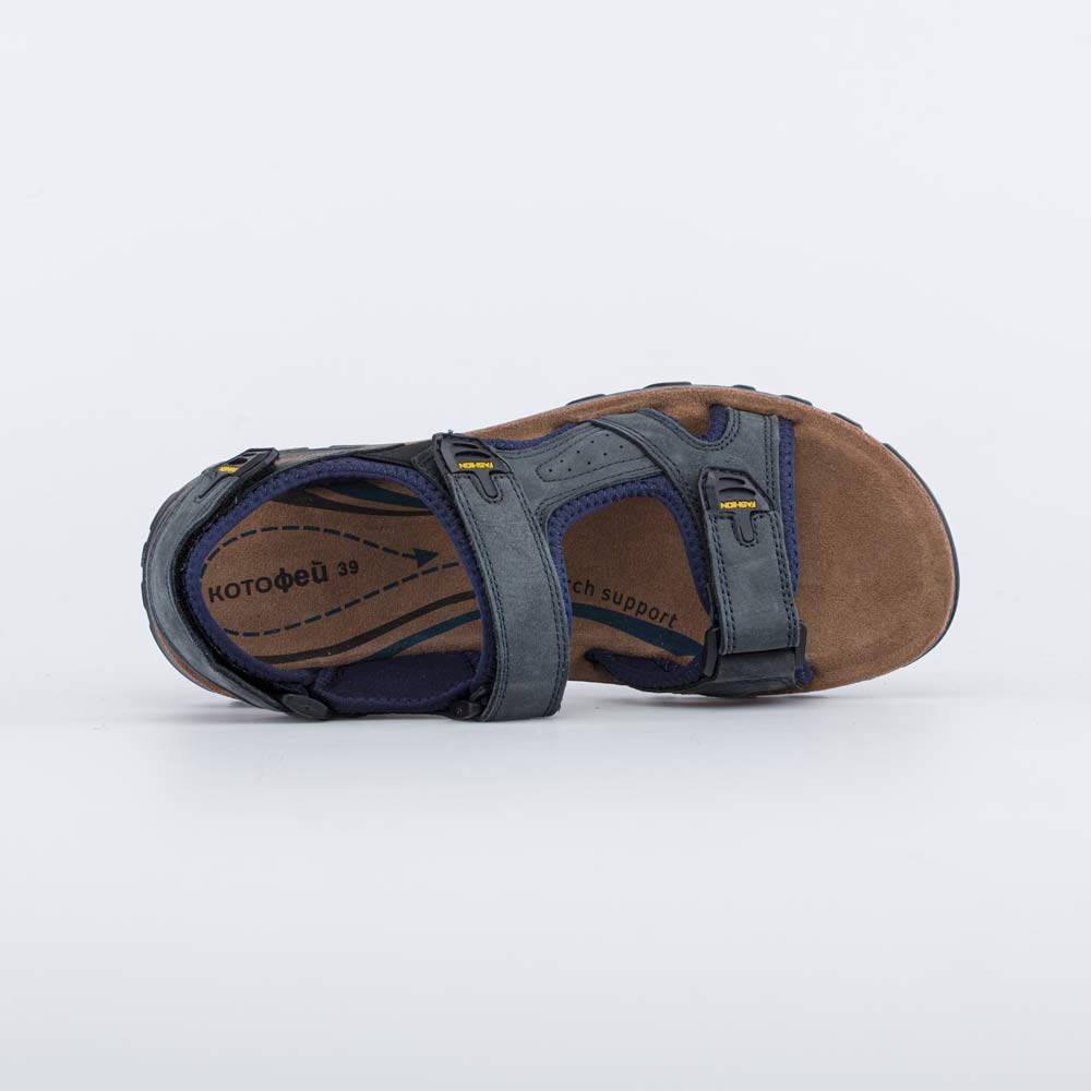 722028-72 Сандалии из натурального нубука для мальчика, все фото 4