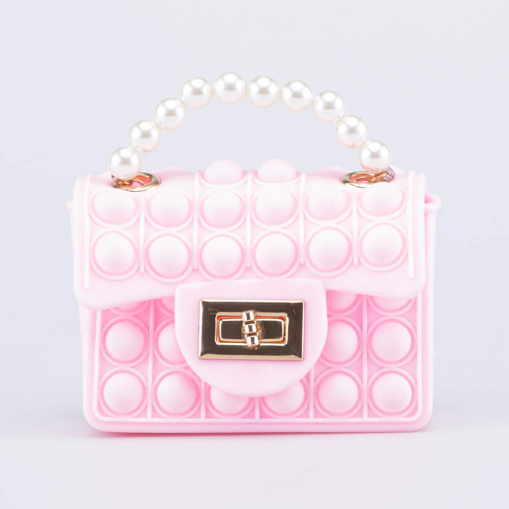 02802330-40 Мини сумка Поп-ит детская Жемчуг розовый, все фото 1