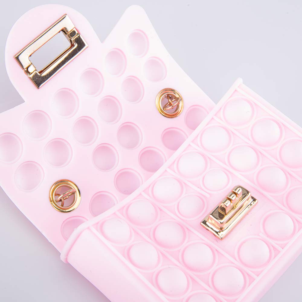 02802330-40 Мини сумка Поп-ит детская Жемчуг розовый, все фото 4