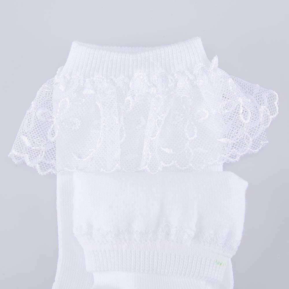 07842393-41 Носки детские хлопковые белые, все фото 2