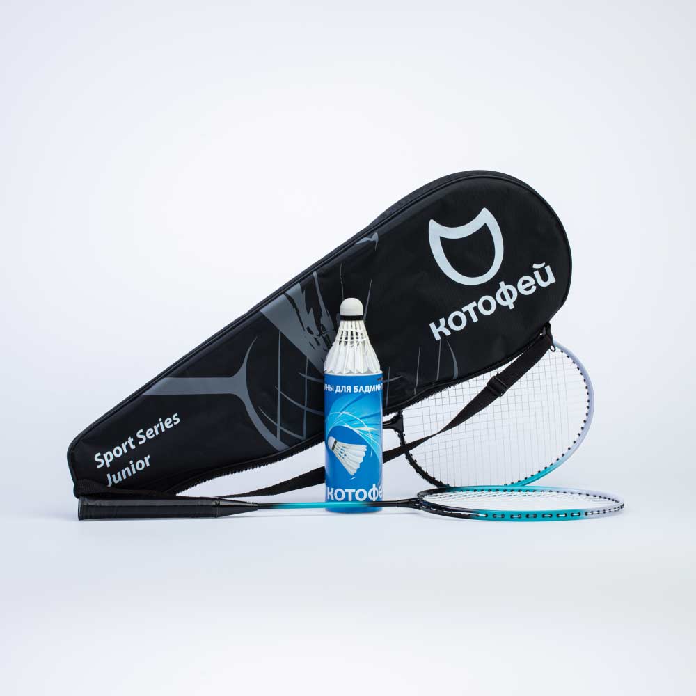 10004002-40 Набор ракеток для бадминтона синий, все фото 1