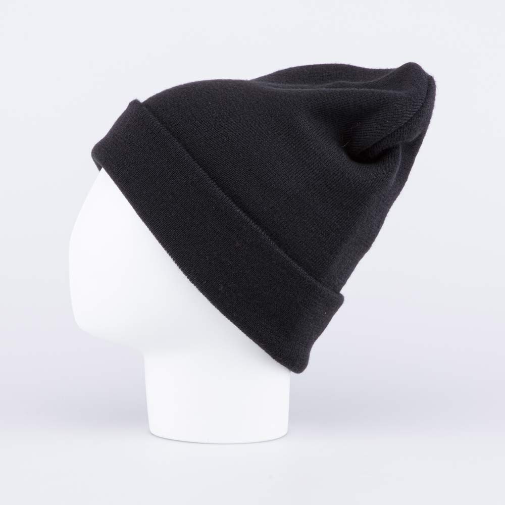 07711405-40 Черная шапка с отворотом, все фото 2