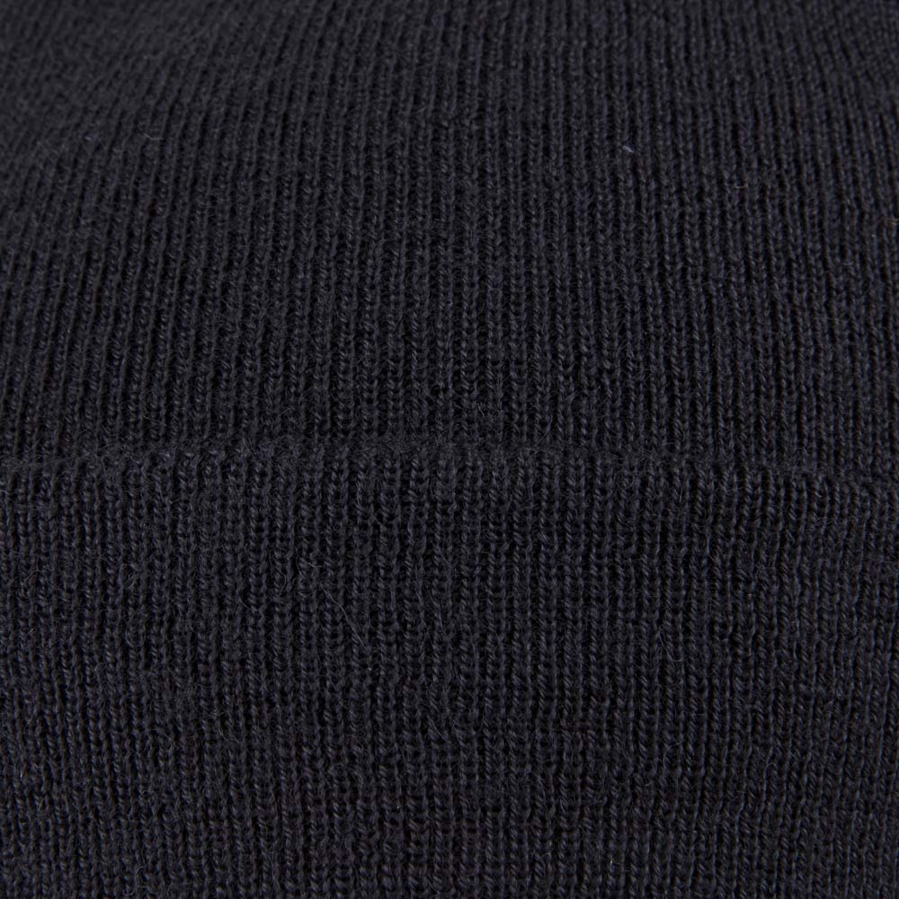 07711405-40 Черная шапка с отворотом, все фото 3