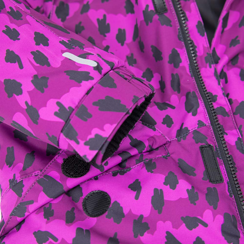 07857014-43 Зимняя куртка-парка Барс розовый, все фото 5