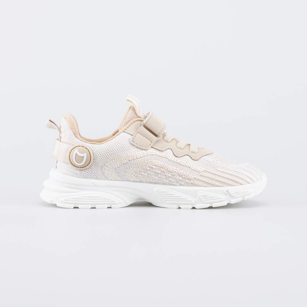 544232-11 Бежевые текстильные кроссовки , все фото 2