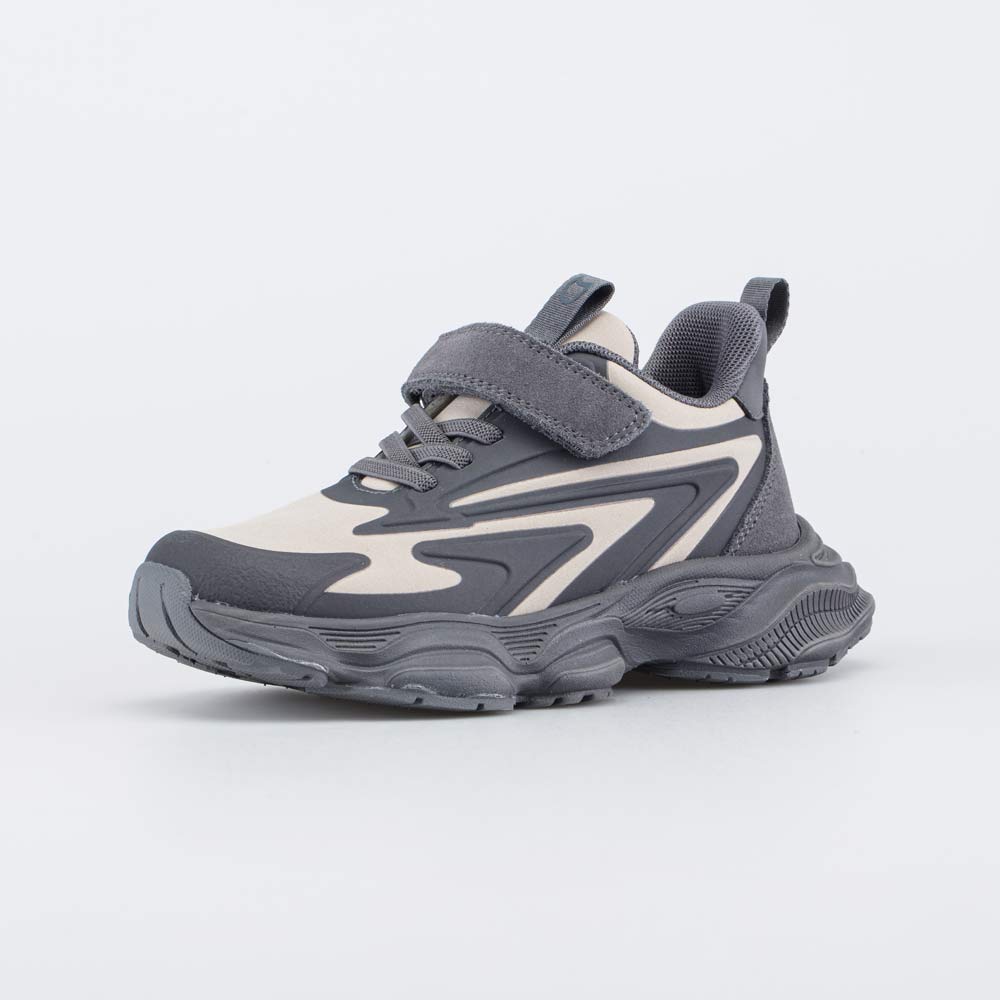 644506-72 Серые кроссовки с Softshell для мальчика-подростка, все фото 1