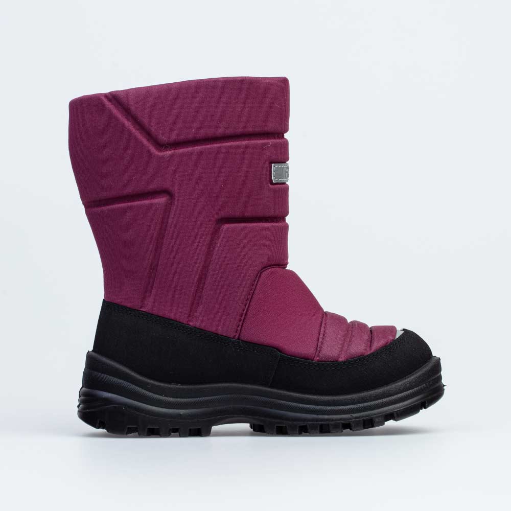 664115-43 Дутики для девочки-подростка бордовый, все фото 2