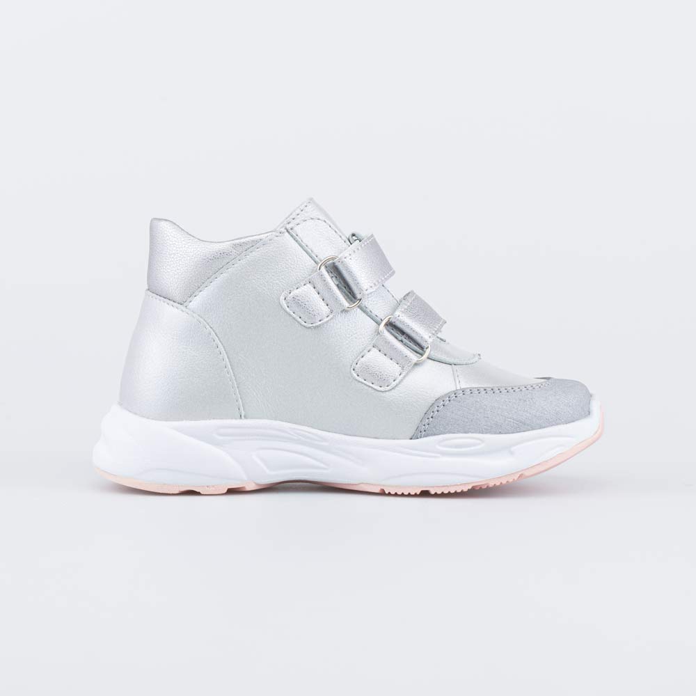 352380-21 Кожаные ботинки на липучках , все фото 2