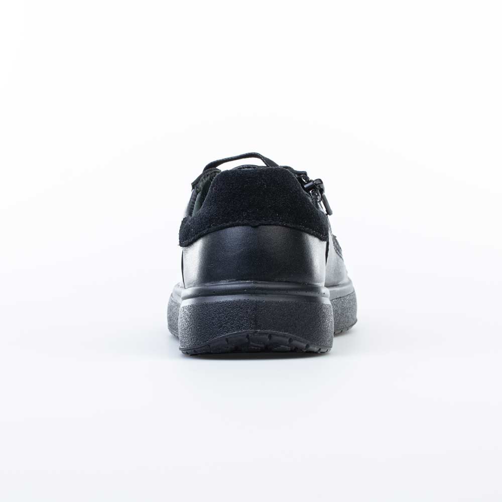 532263-21 Черные кожаные полуботинки , все фото 5