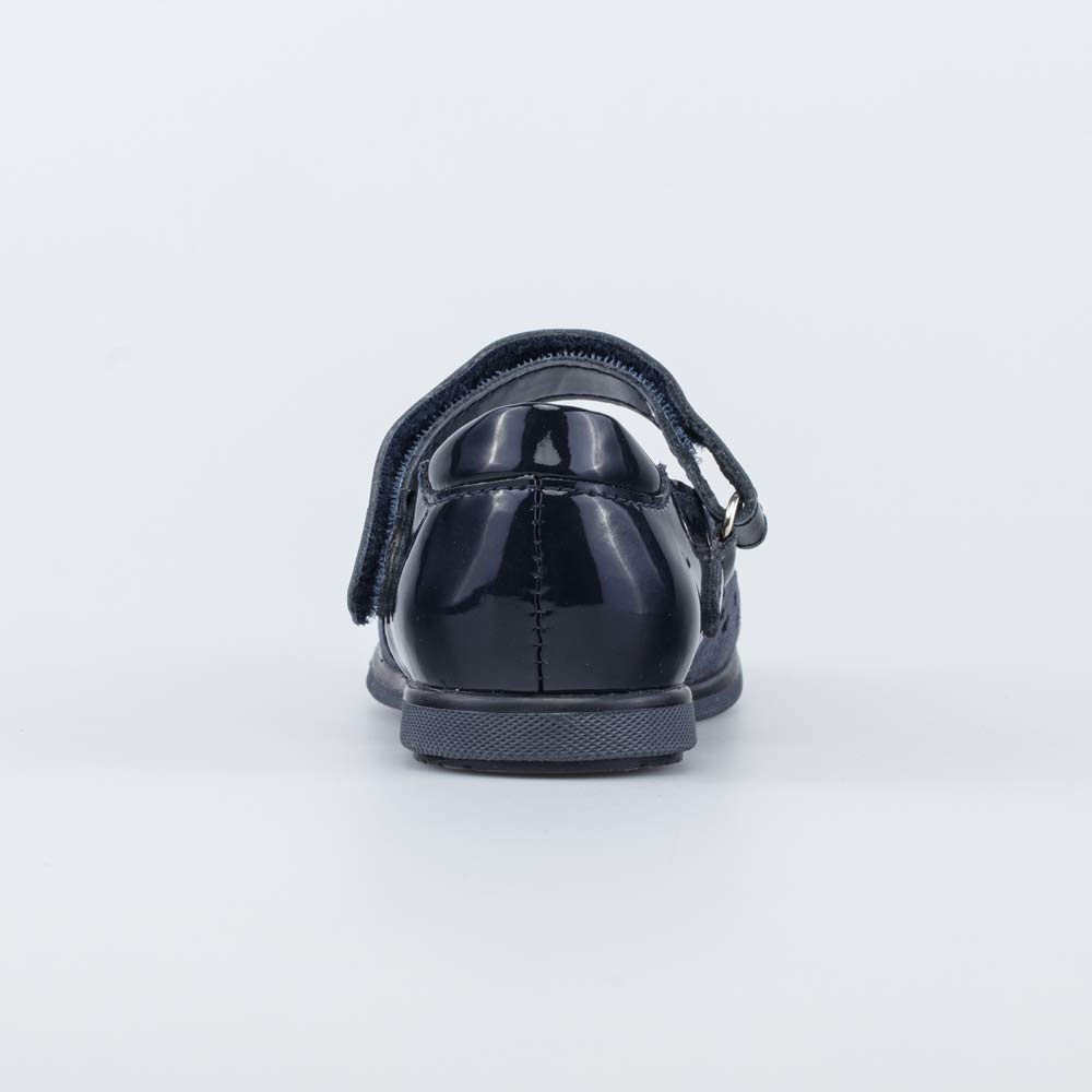 432158-22 Синие туфли-балетки Сердечки, все фото 5