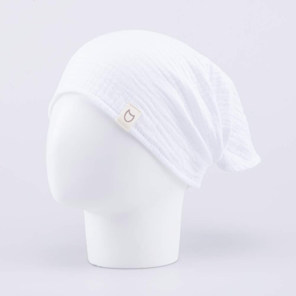 07811992-40 Белая косынка из муслина на резинке, все фото 1