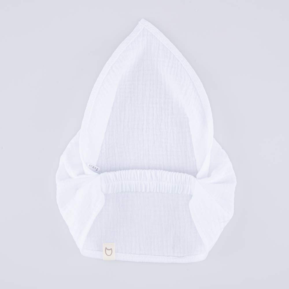 07811992-40 Белая косынка из муслина на резинке, все фото 5