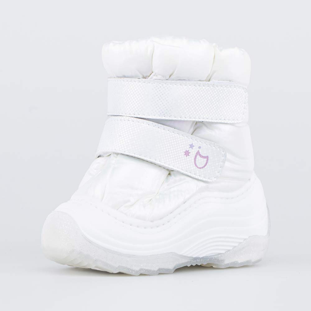 061014-43 Белые сапожки-дутики на липучках, все фото 1